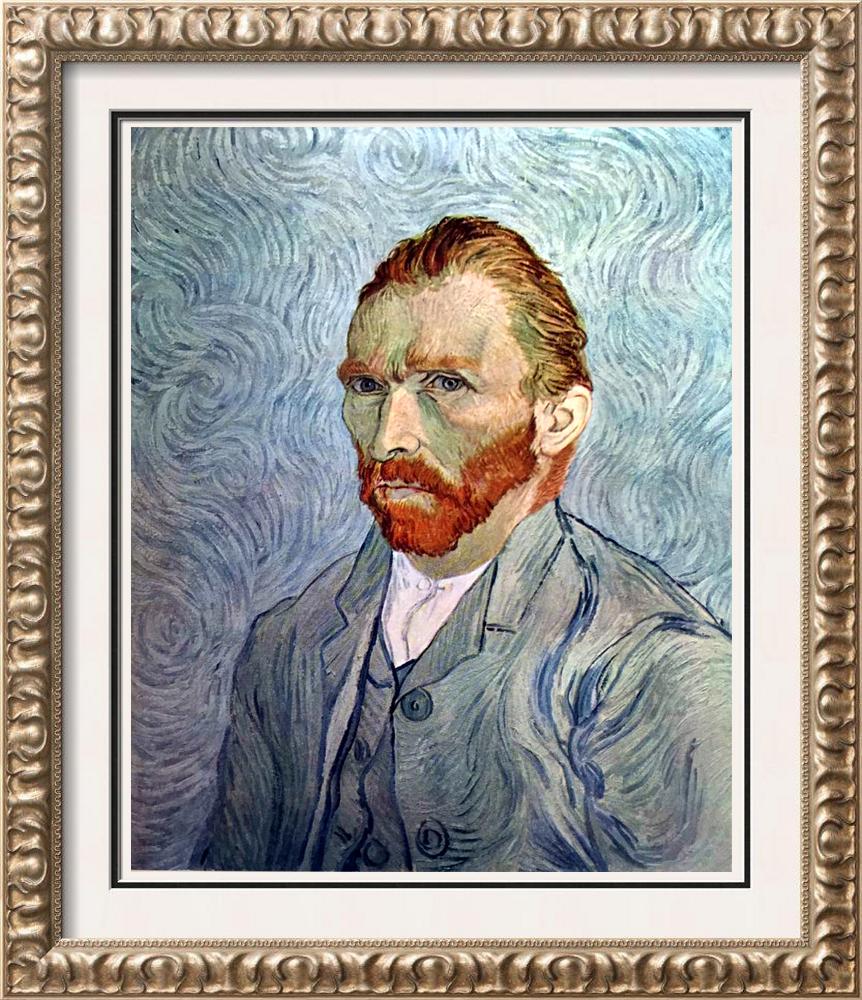 Vincent Van Gogh Portrait of the Artist c.1890 Fine Art Print from Museum Artist