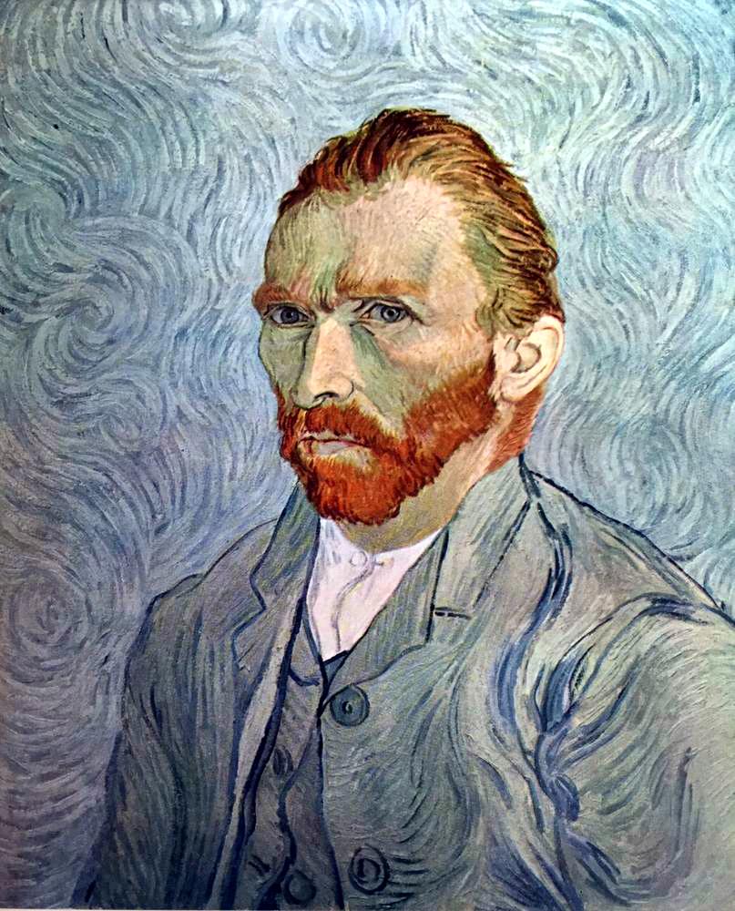 Vincent Van Gogh Portrait of the Artist c.1890 Fine Art Print from Museum Artist