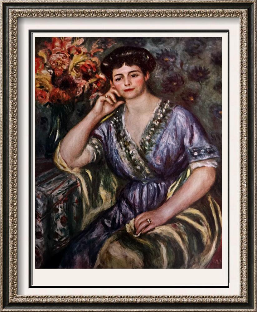 Pierre Auguste Renoir Madame Joseph Durand-Ruel c.1911 Fine Art Print from Museum Artist