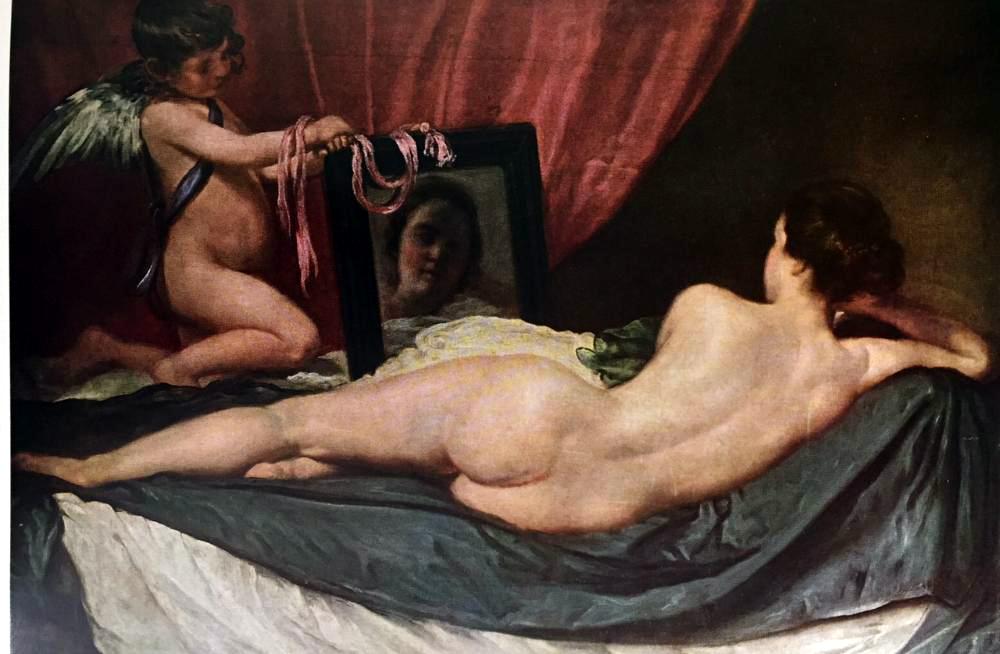 Diego Rodriguez Velazquez Venus with the Mirror c.1651 Fine Art Print from Museum Artist
