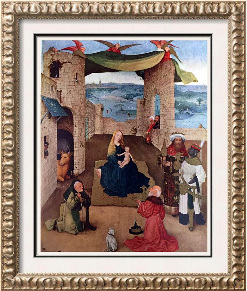 Hieronymus Bosch The Adoration of the Magi c.1450-1516 Fine Art Print from Museum Artist