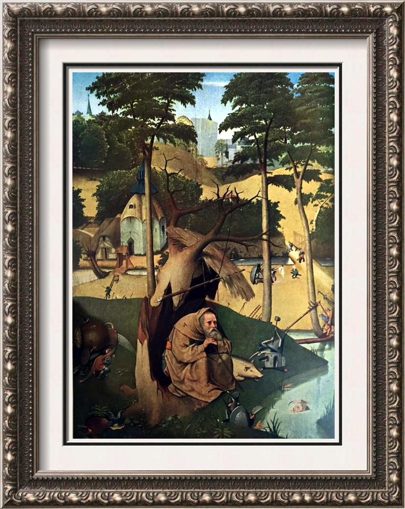 Hieronymus Bosch The Temptation of St. Anthony c.1450-1516 Fine Art Print from Museum Artist