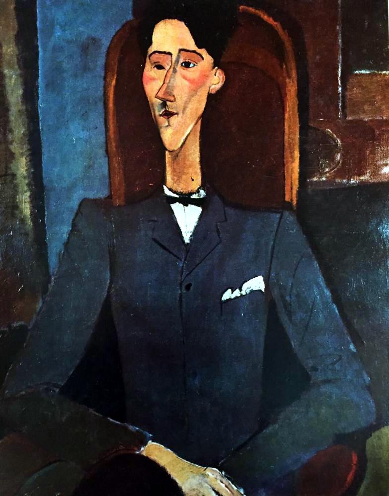 Amedeo Modigliani Jean Cocteau c.1917 Fine Art Print from Museum Artist