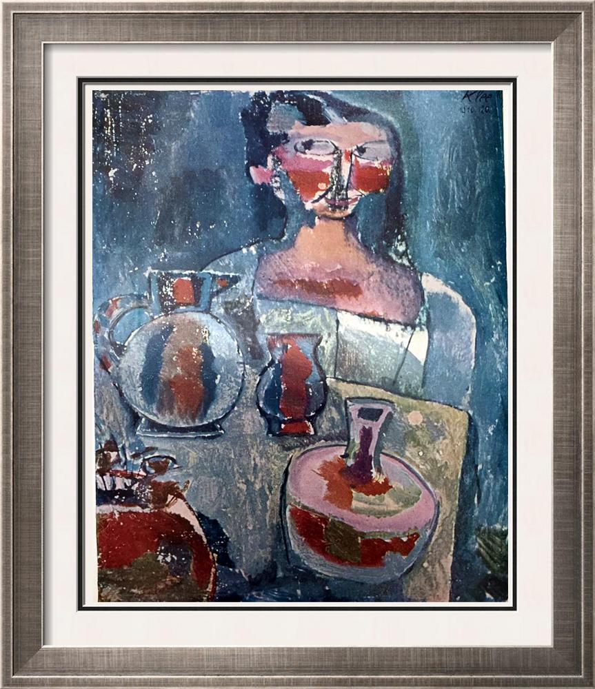 Paul Klee Girl with Jugs c.1910 Fine Art Print from Museum Artist