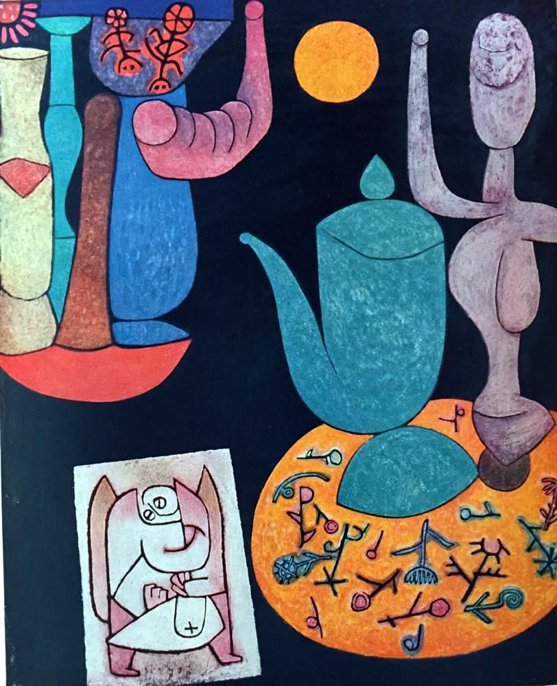 Paul Klee Still Life c.1940 Fine Art Print from Museum Artist - Click Image to Close