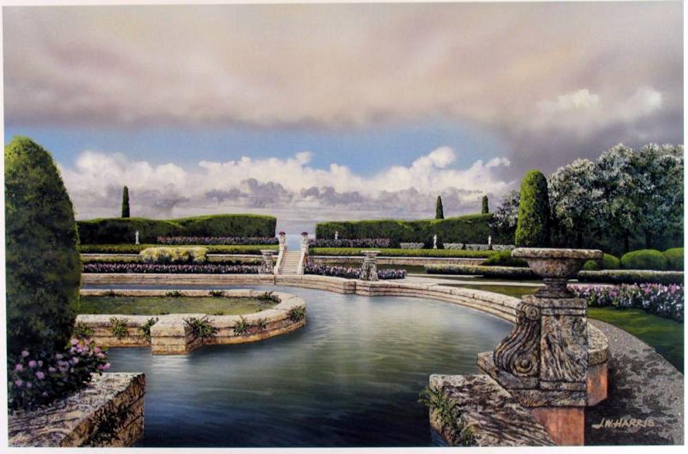 James Harris Viscaya Fountain - Click Image to Close