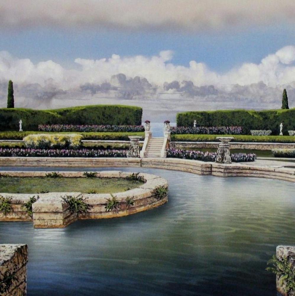 James Harris Viscaya Fountain - Click Image to Close