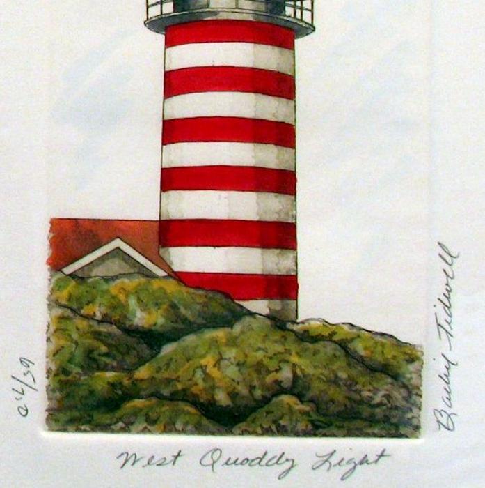 Barbie Tidwell West Quoddy Light - Click Image to Close