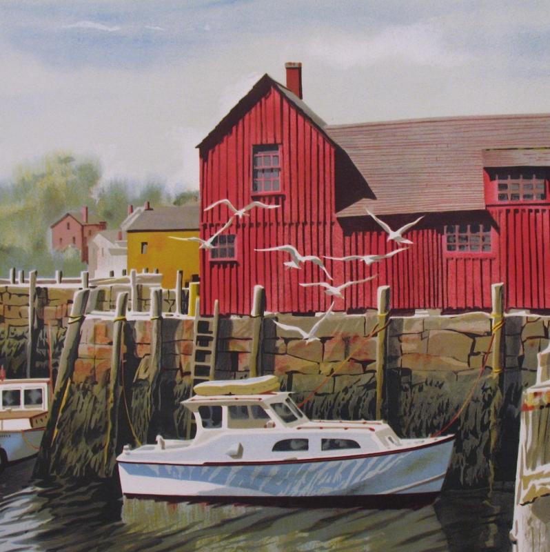 Joe Correale Motif #1 in Rockport Mass - Click Image to Close