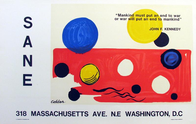 Alexander Calder End War or End Mankind