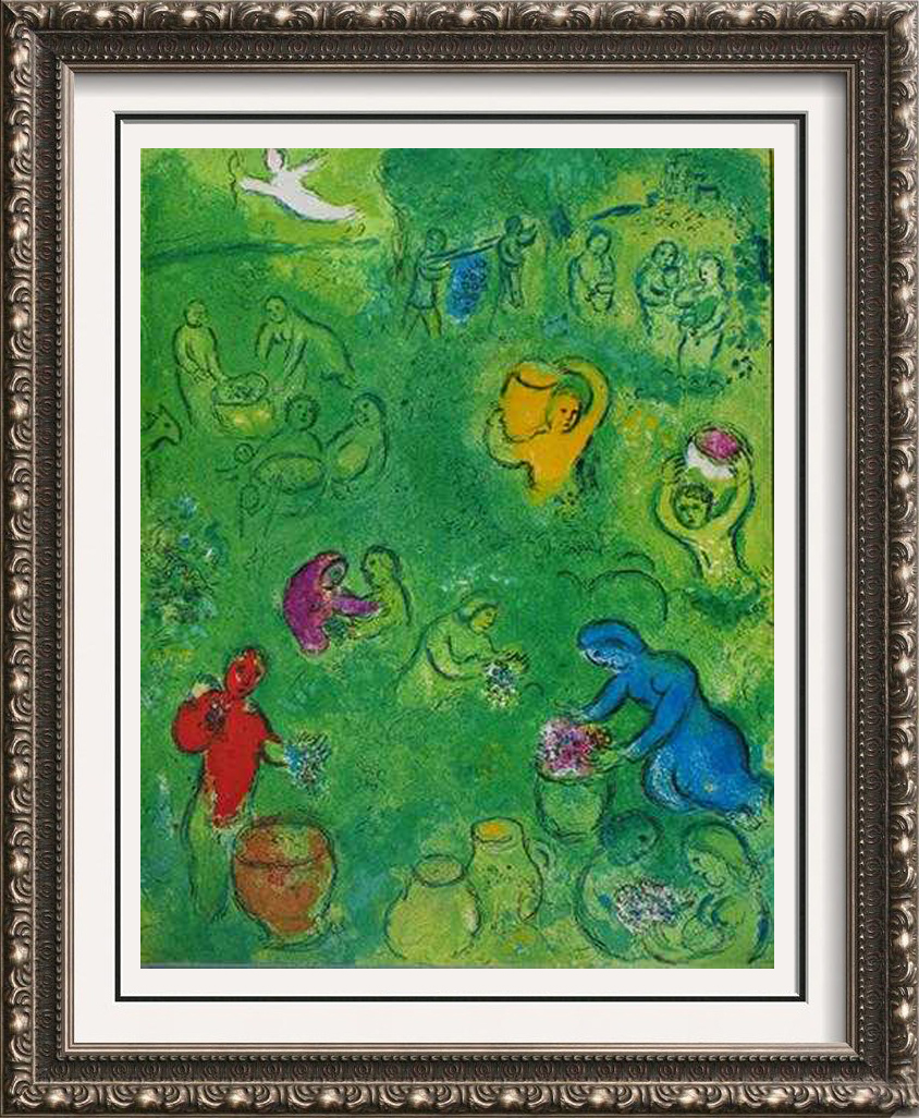 Marc Chagall Flower Market