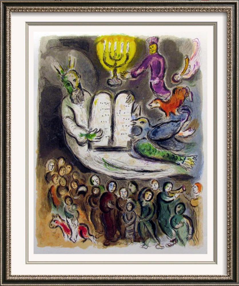 Marc Chagall The Ten Commandments