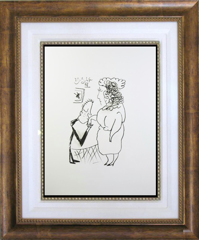 Pablo Picasso Couple dated 29.9.64