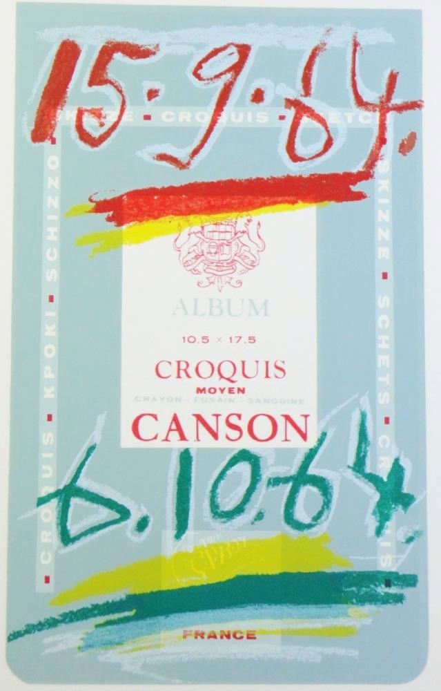 Pablo Picasso Croquis Moven Canson - Click Image to Close