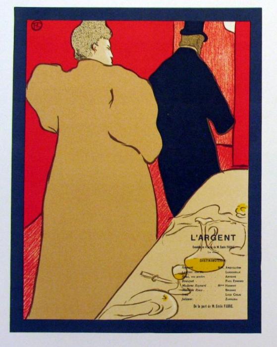 Henri de Toulouse-Lautrec L'Argent