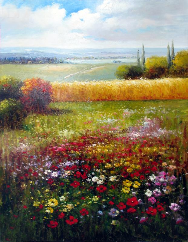 Alexi Romenelle Fields in Full Bloom