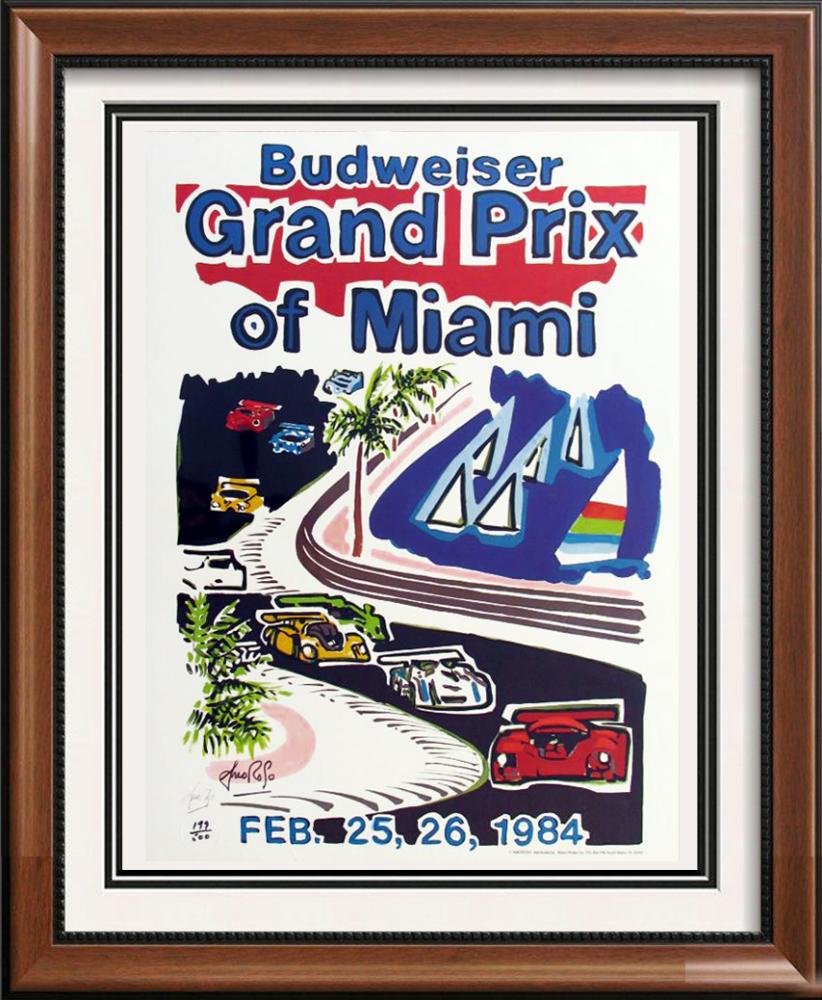 Art Prints Amo Rosa: Budweiser Grand Prix 1984