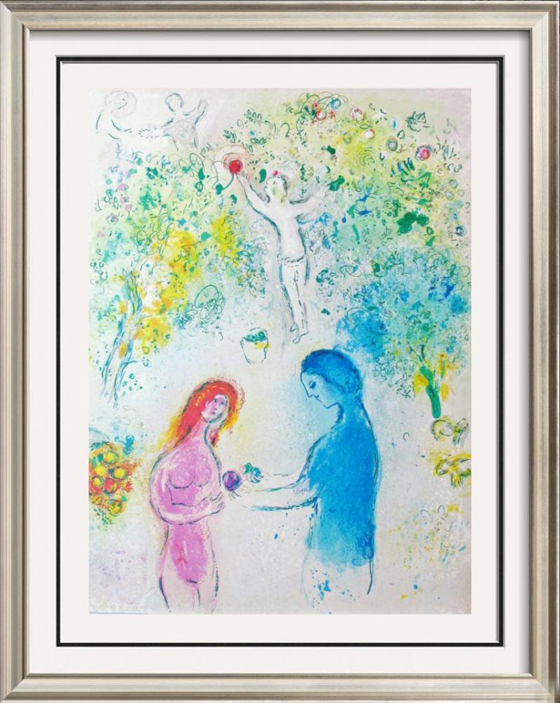 Marc Chagall Adam & Eve