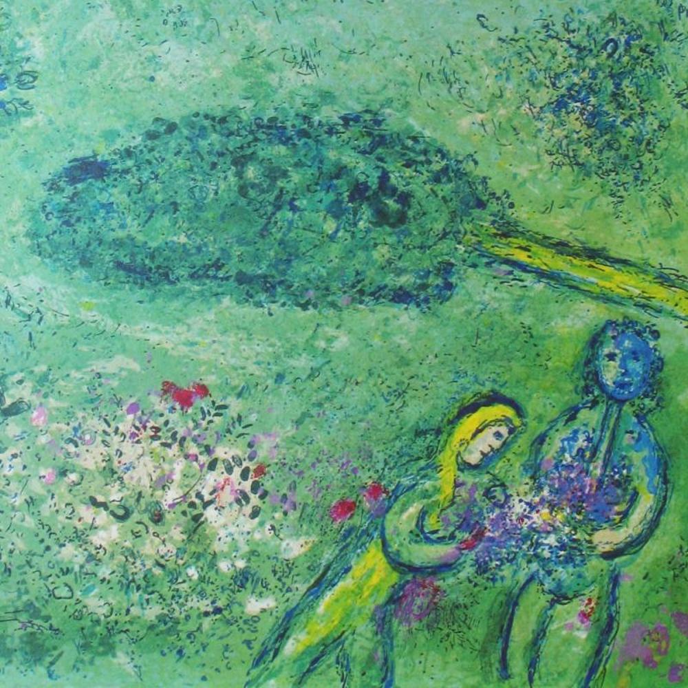 Marc Chagall Wedding Bouquet