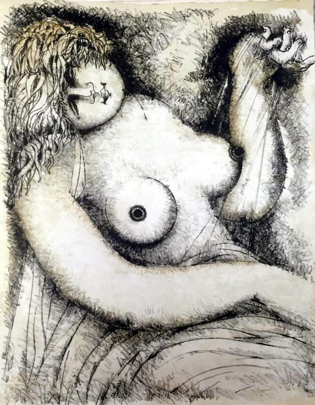 Federico Richi Plate Twenty-Five The Art of Love c.1970