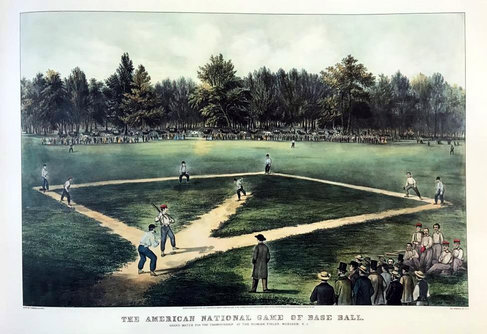 Roy King The American National Game Of Baseball America Finds Its Game