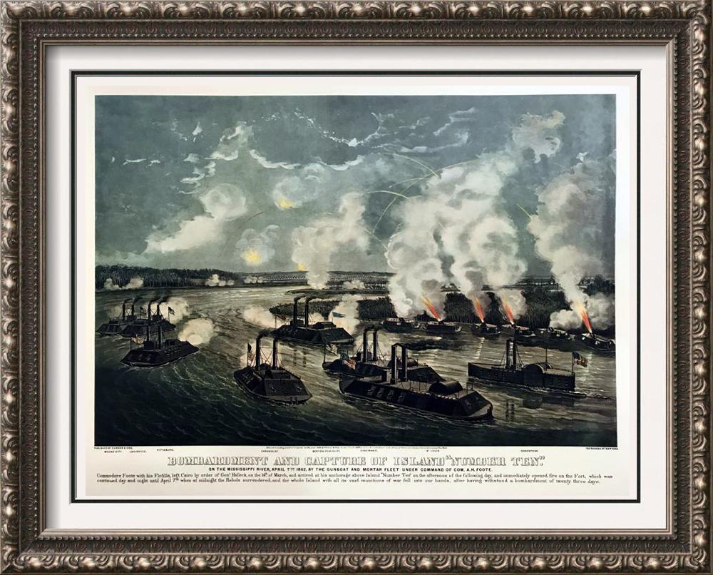 Roy King Bombardment And Capture Of Island Number 10 Conquest Of The Mississippi