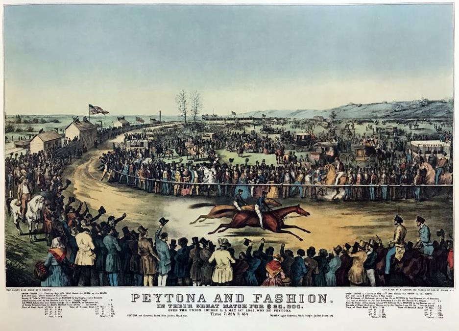 Roy King Peytona And Fashion The Race Of A Century - Click Image to Close