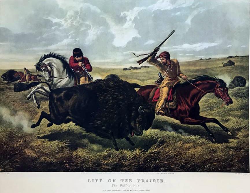 Roy King Life On The Prairie The Buffalo Hunt The Slaughter Of A Species - Click Image to Close