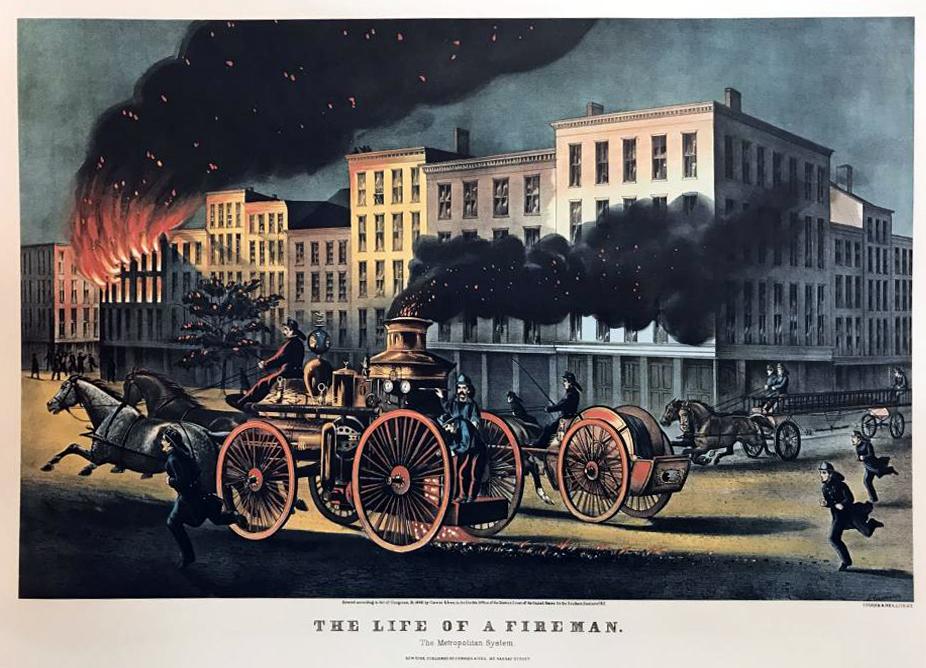 Roy King The Life Of A Fireman The Metropolitan System A New Day In Fire Fighting - Click Image to Close