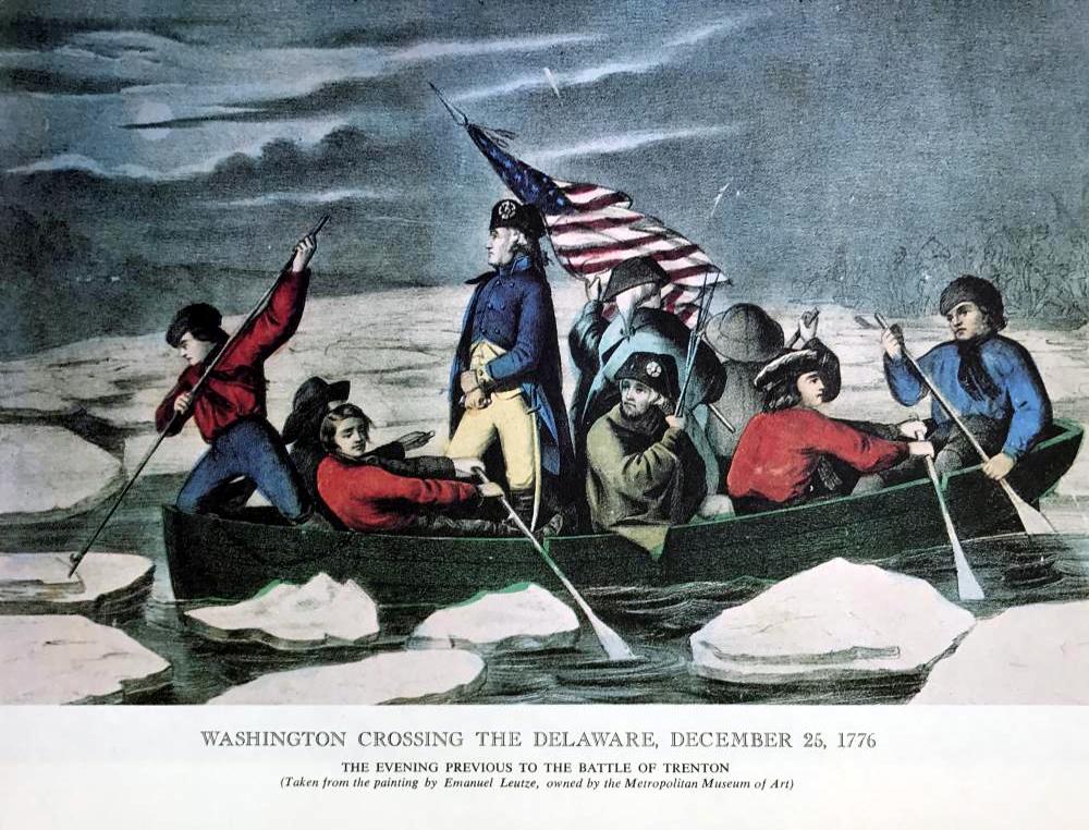 Washington Crossing The Delaware - Click Image to Close