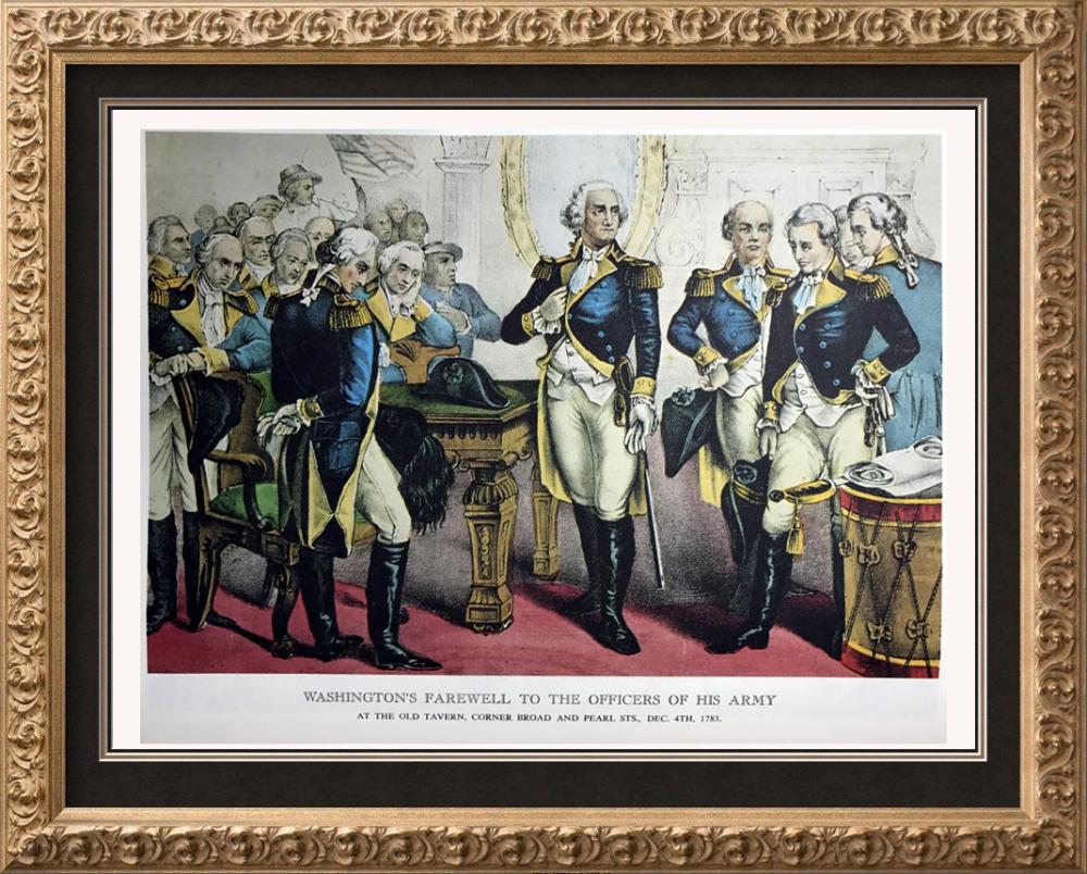 Washington's Farewell To The Officers Of His Army
