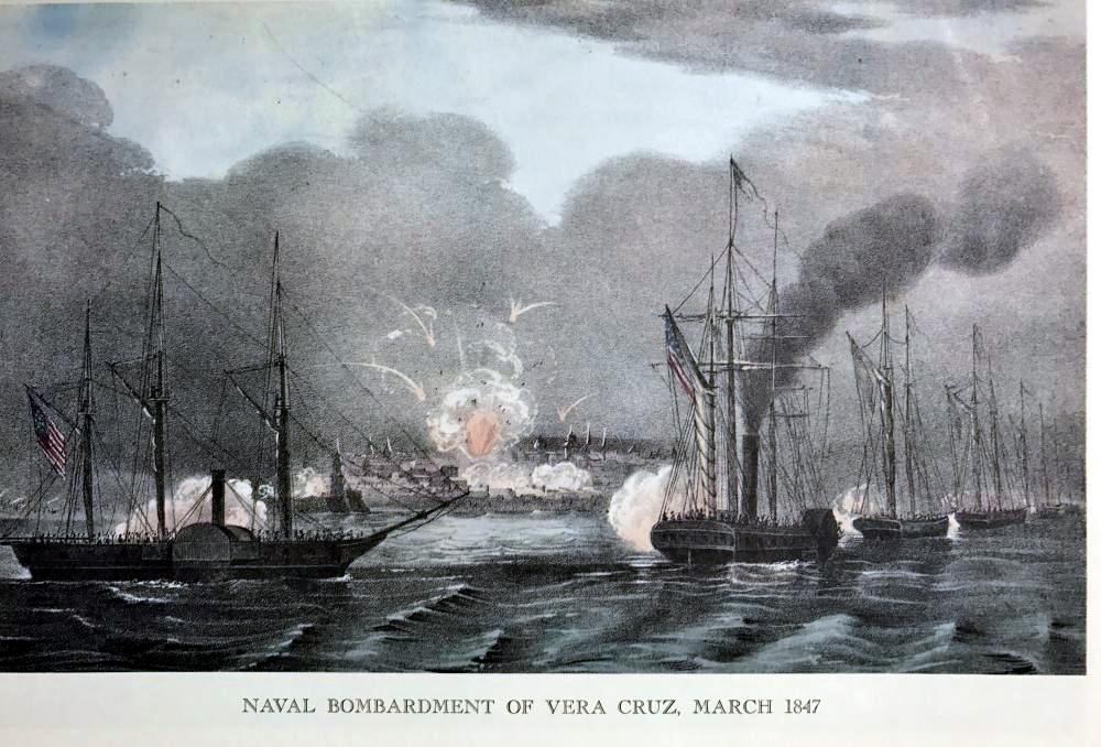 Naval Bombardment Of Vera Cruz - Click Image to Close
