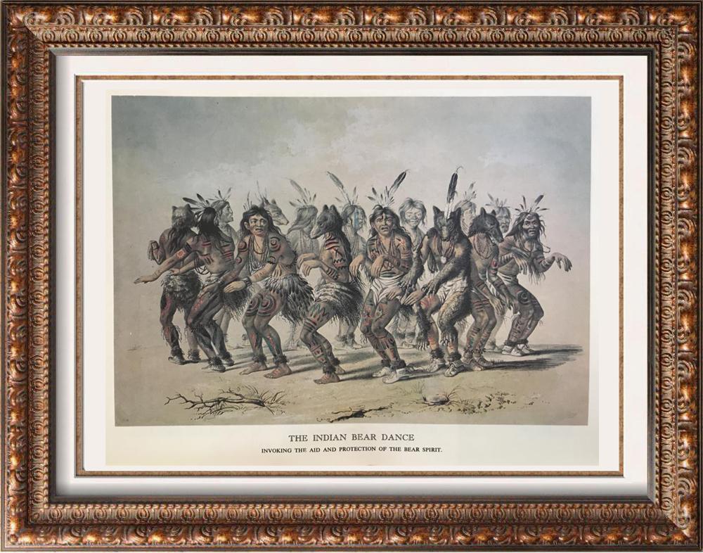 The North American Indian: The Indian Bear Dance