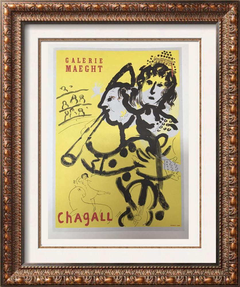 Marc Chagall The Clown Musician