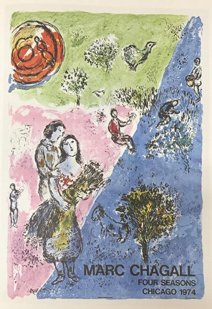 Marc Chagall The Four Seasons - Click Image to Close