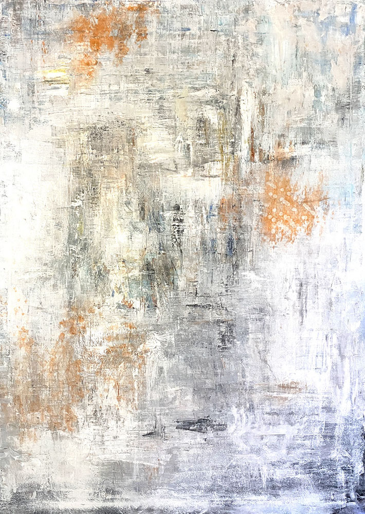 Janet Swahn | Abstract Creation in Orange