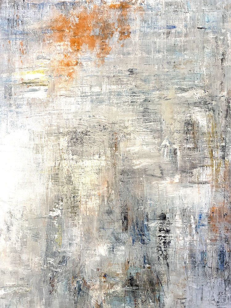 Janet Swahn | Abstract Creation in Orange
