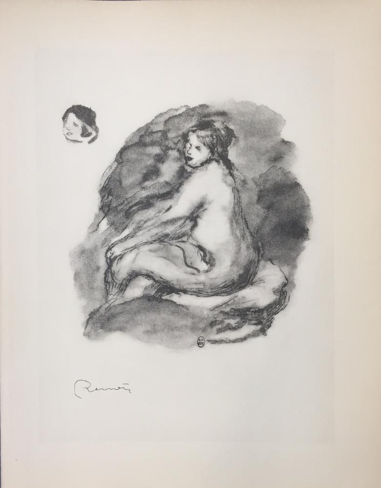 Pierre Auguste Renoir Femme Au Cep De Vigne