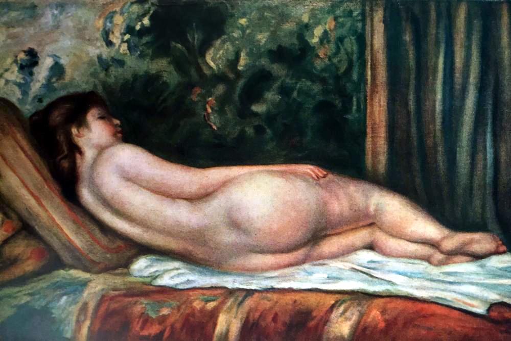 Pierre Auguste Renoir Peintures Nu c.1890 Fine Art Print from Museum Artist