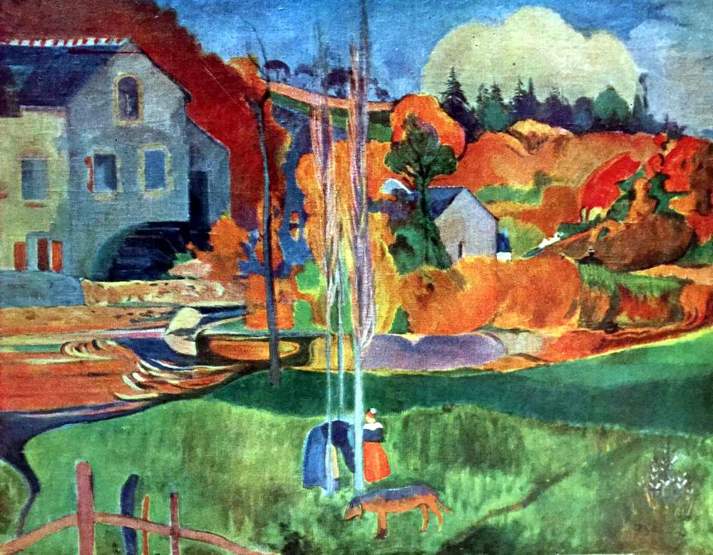 Paul Gauguin Moulin En Bretagne c.1894 Fine Art Print from Museum Artist