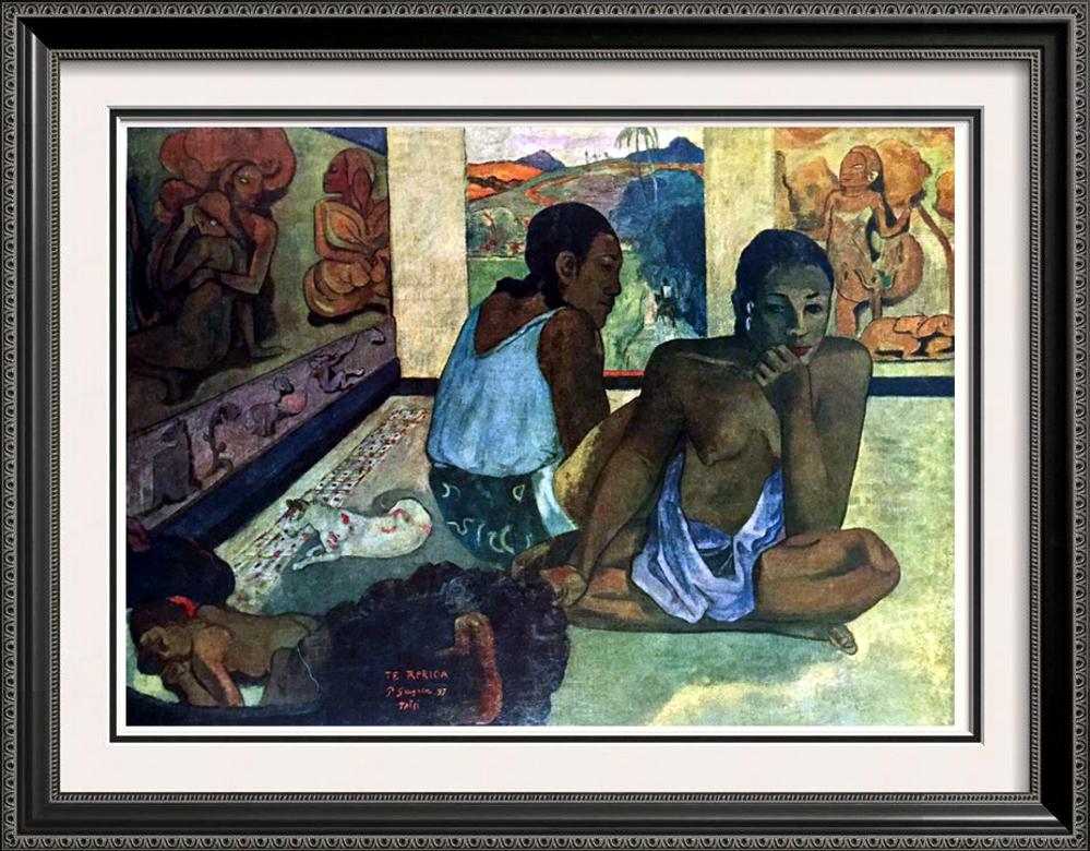 Paul Gauguin Le Repos c.1897 Fine Art Print from Museum Artist