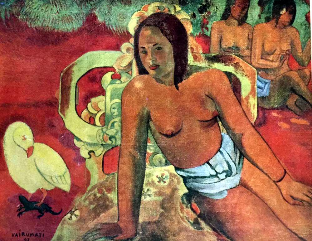 Paul Gauguin Vairumati c.1897 Fine Art Print from Museum Artist - Click Image to Close