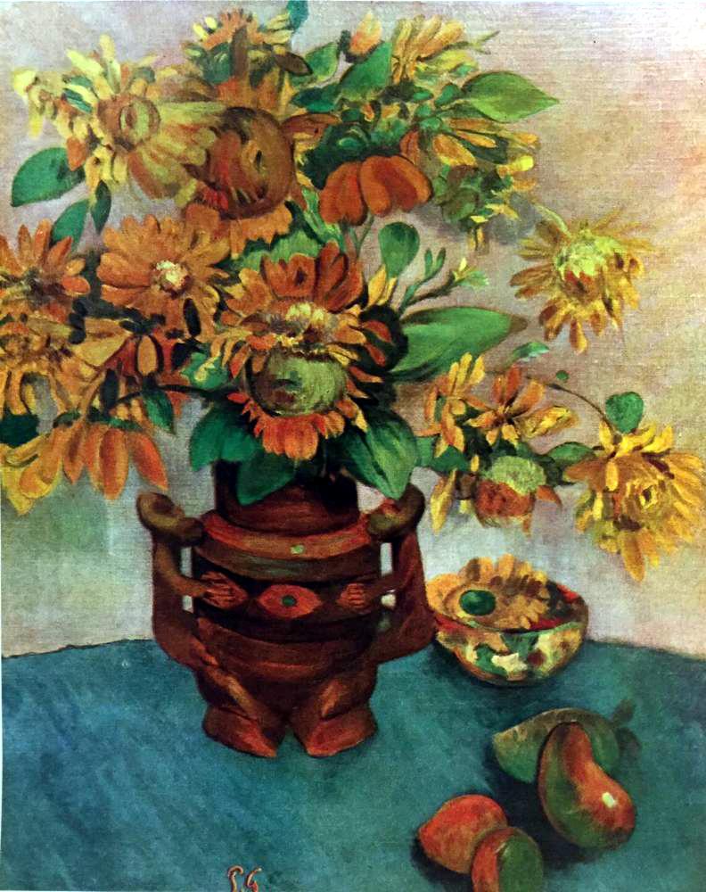 Paul Gauguin Soleils Dans Un Vase c.1901 Fine Art Print from Museum Artist