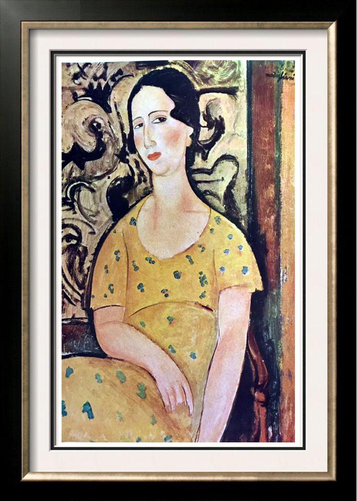Amedeo Modigliani Peintures La Belle Espagnole c.1918-19 Fine Art Print from Museum Artist