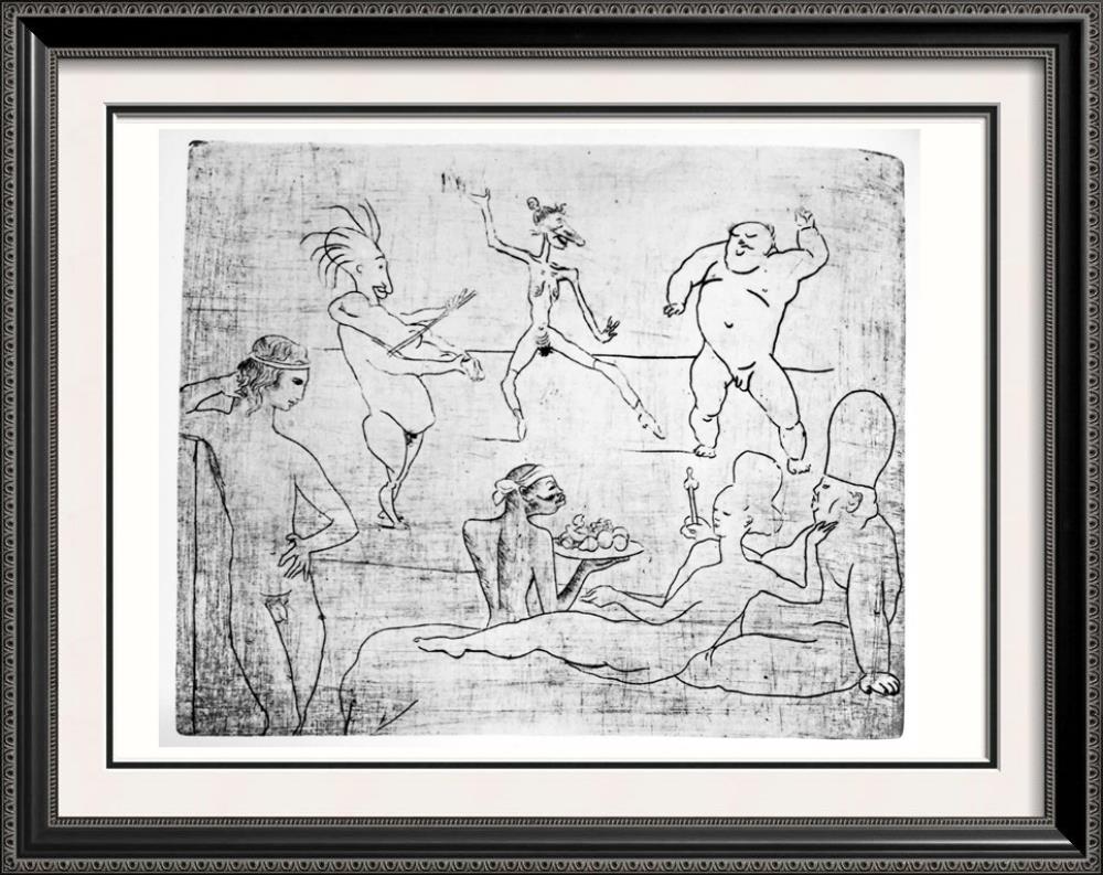 Pablo Picasso The Dance c. 1905 Fine Art Print from Museum Artist