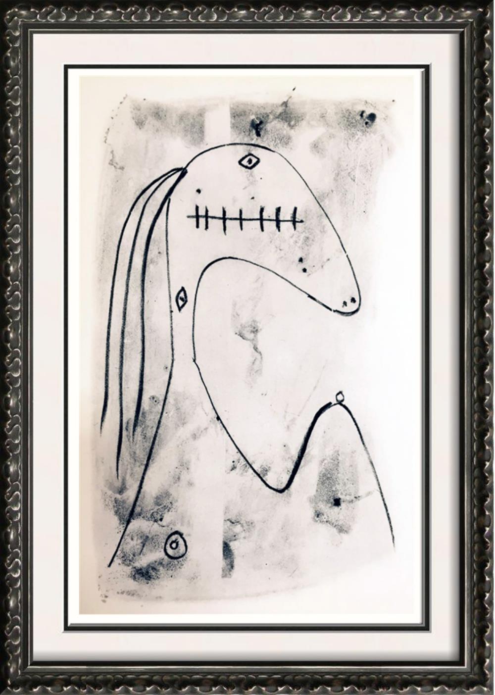 Pablo Picasso Figure in Profile c. 1928 Fine Art Print from Museum Artist