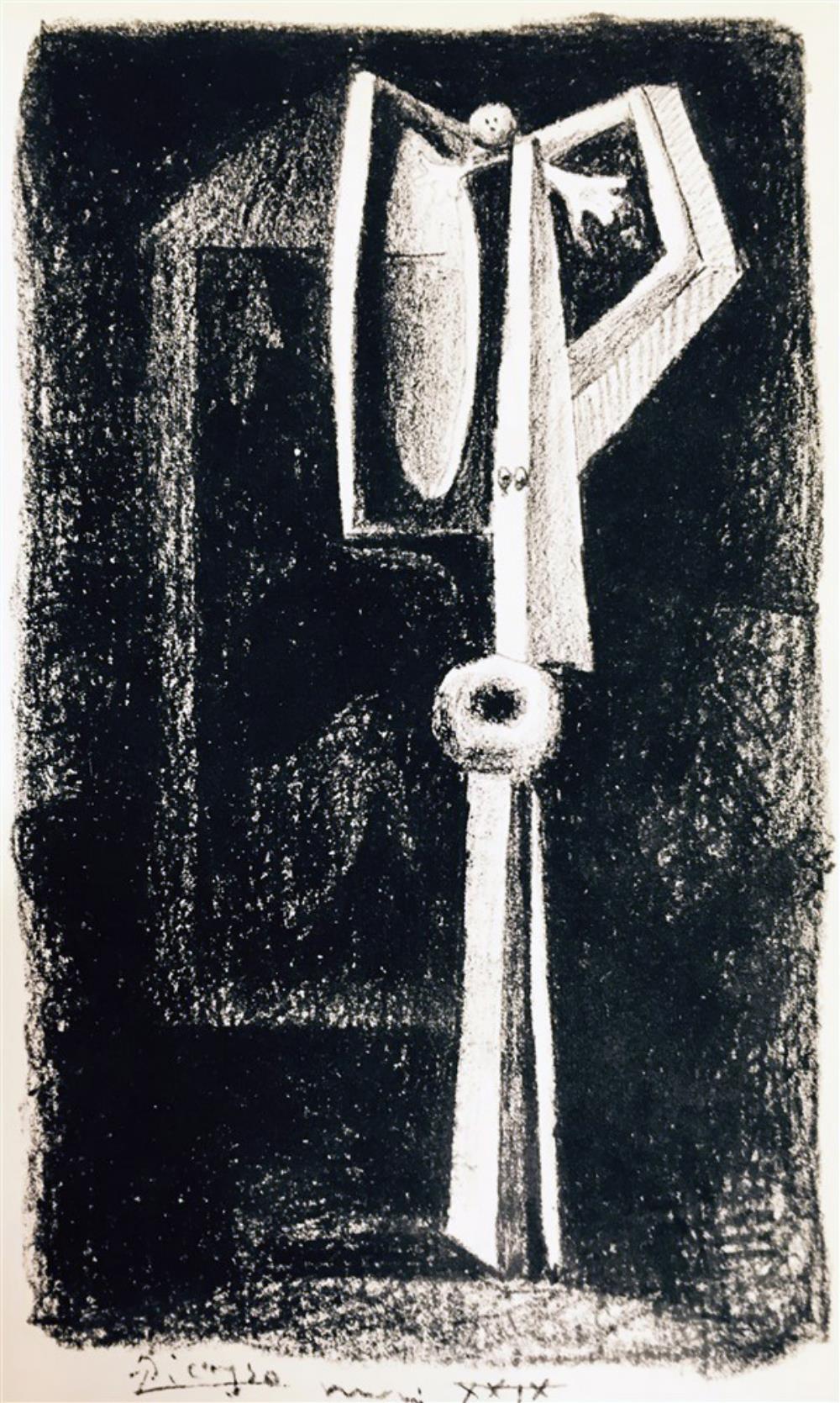 Pablo Picasso Figure c. 1929 Fine Art Print from Museum Artist - Click Image to Close