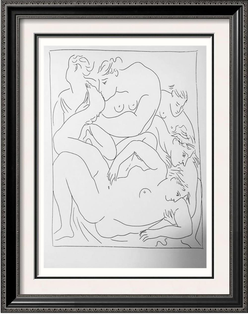 Pablo Picasso Eurydice Bitten by a Serpent c. 1930 Fine Art Print from Museum Artist