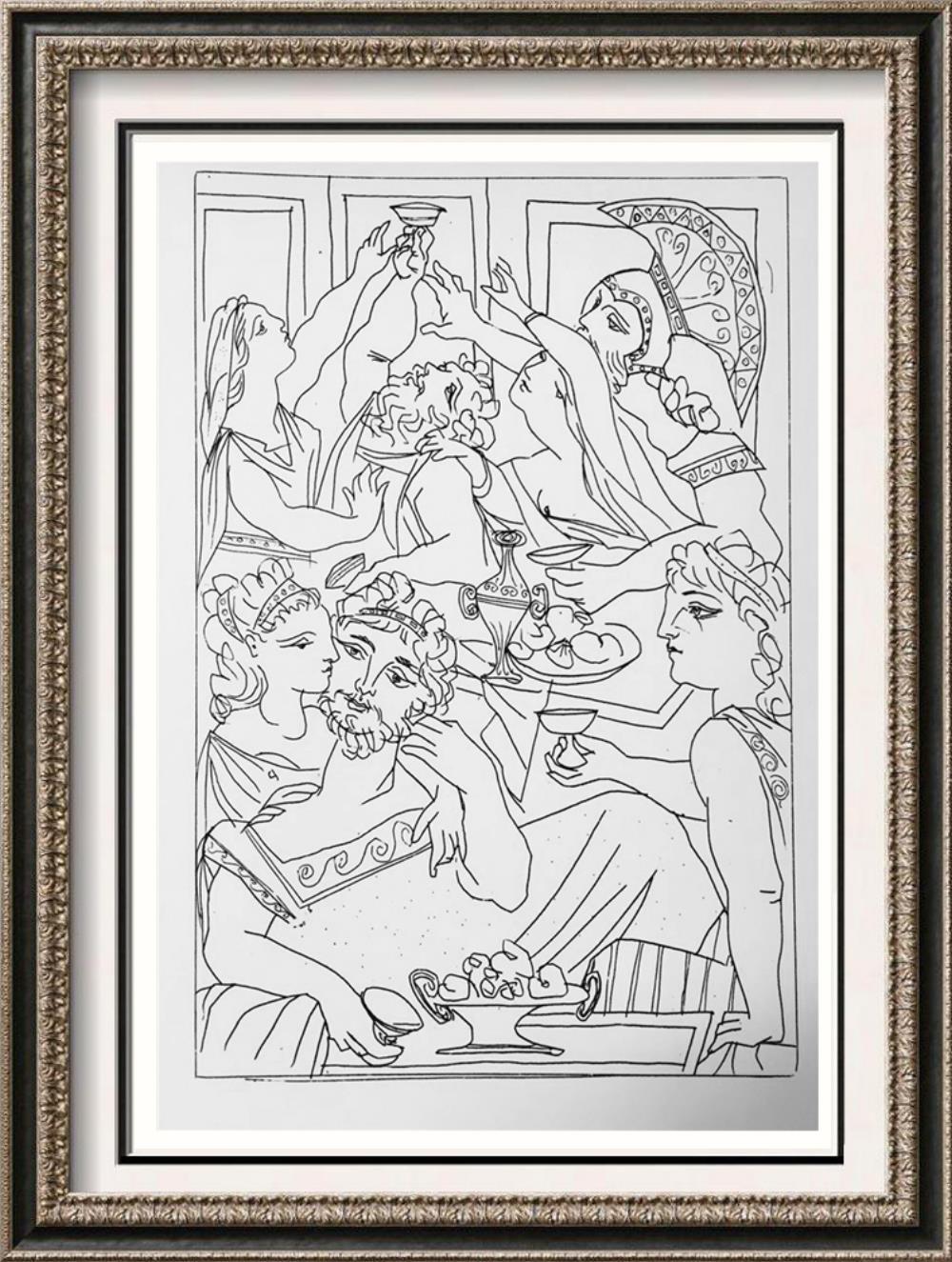 Pablo Picasso Lysistrate c. Fine Art Print from Museum Artist