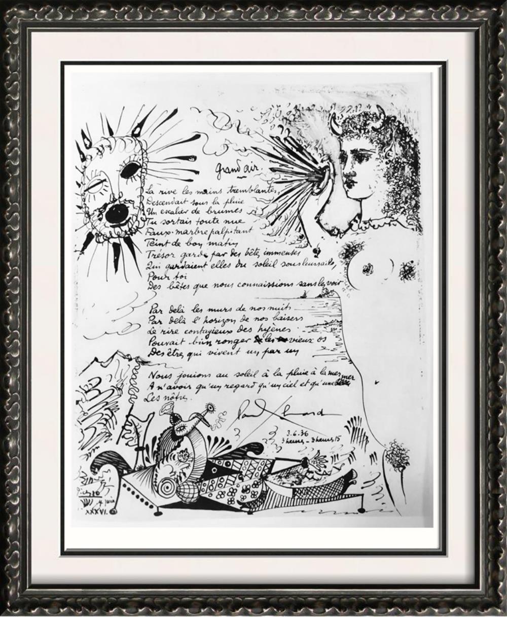 Pablo Picasso Grand Air c. 1936 Fine Art Print from Museum Artist